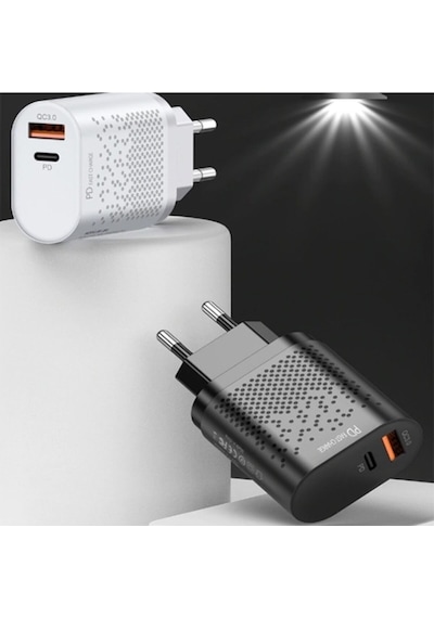 Uslion 18W Usb Qc3.0 Şarj Pd3.0 Hızlı Şarj Aleti Şarj Başlık Beya Uslion 18W Usb Qc3.0 Şarj Pd3.0 Hızlı Şarj Aleti Şarj Başlık Beya