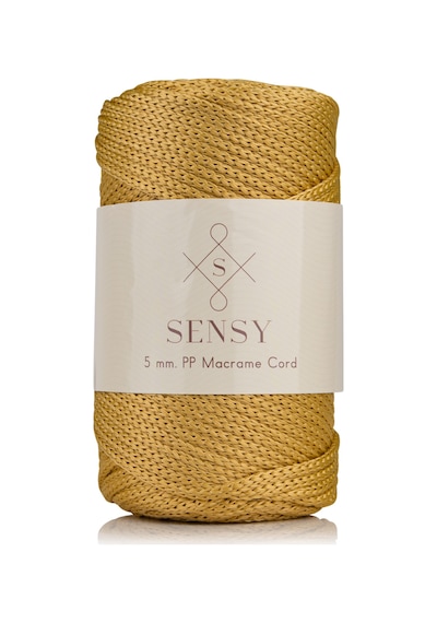 5 Mm - 400 Gr Polyester Makrome Ipi Hardal 95 M Polyester Makrome Ip Supla Ip Ve Çanta Ipliği