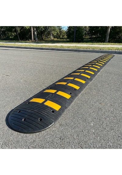 Kauçuk Hız Kesici, Yol Kasisi Eko 4 Bantlı - 3,5 Metre Set-3955