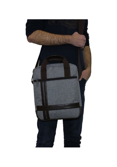 Bizoon 453 Su Geçirmez Kumaş Laptop ,evrak Ve Okul Postacı Çan 001
