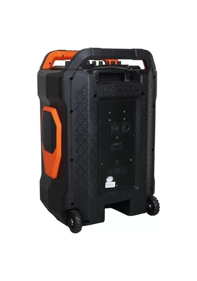 Sh Shile Sl-10 120 Watt Taşınabilir Seyyar Amfi Hoparlör Kablosuz 1 El + 1 Yaka Mikrofonlu Kumandalı Usb+sd+bt Najma
