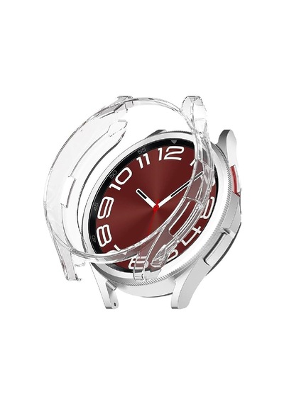 Samsung Galaxy Uyumlu Watch 6 47mm Kasa Ekran Koruyucu 360 Tam Koruma Kılıf Kapak