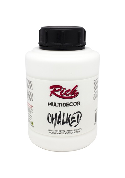 Rich Multi Decor Chalked Akrilik Boya 4502 Antik Beyaz 1250 Cc