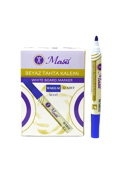 Masis Beyaz Tahta Kalemi 12'li Kutu