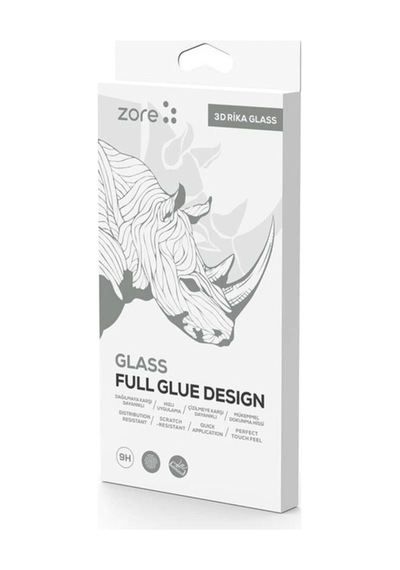 Apple Uyumlu iPhone 15 Pro Max Zore 3d Rika Temperli Cam Ekran Koruyucu