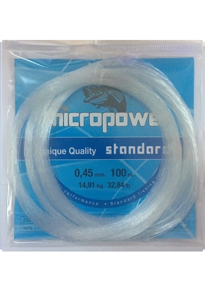 Mıcropower Standard 100mt Byz Poşet Misina 0,45mm