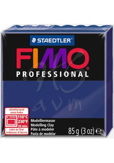 Fimo Professional Doll Art Polimer Kil 85G No 34 Navy Blue