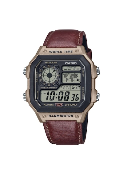 Casio Ae-1200whl-5avdf Erkek Kol Saati Rose Gold - Gümüş