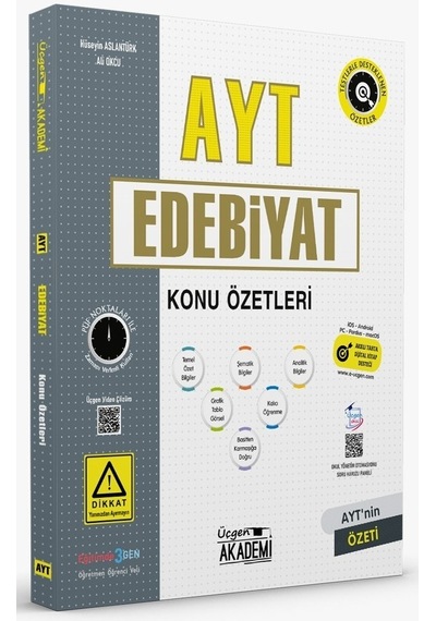 AYT Türk Dili ve Edebiyatı Konu Özetleri -  Üçgen Akademi