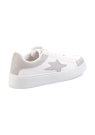 Bambi Beyaz Kadın Sneaker K01027060009 Beyaz
