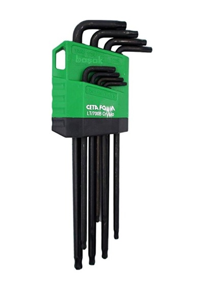 T9-t40 Top Başlı Torx Allen Takımı 8 Parça Lt/700b