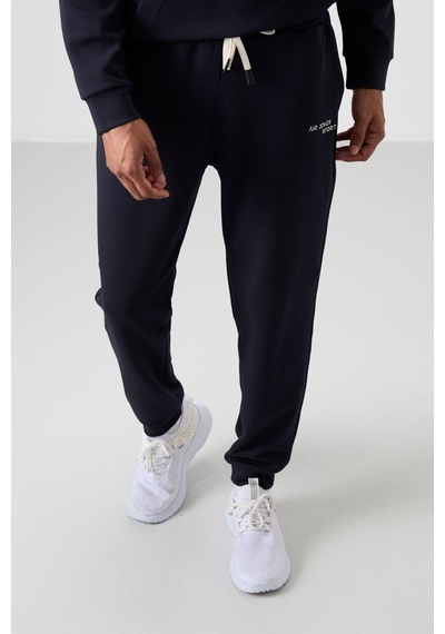 Tommy Life Lacivert Pamuklu Kalın Yumuşak Dokulu Comfort Fit Nakışlı Erkek Eşofman Takım - 85255 Lacivert