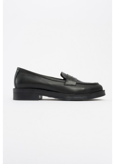 Luvishoes Luvi Shoes Pline Siyah Cilt Hakiki Deri Kadın Loafer Ayakkabı Siyah Luvishoes Luvi Shoes Pline Siyah Cilt Hakiki Deri Kadın Loafer Ayakkabı Siyah