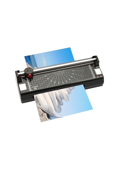 Olympia A240 A4 Kağıt Kesme Makinesi ve Laminasyon Makinesi + 15 PVC Filmi