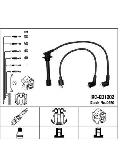 Ngk 0347 Rc-em1202 Ateşleme Kablosu