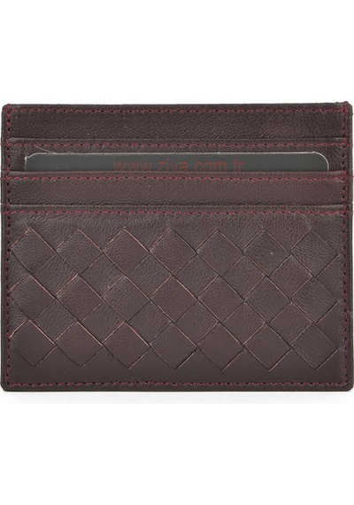Ziya, Unisex Hakiki Deri Kartlık 1539852z05 Bordo 1539852z05 400 Bordo