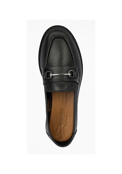 Greyder 59017 Zn Deri Comfort Casual Kadın Ayakkabı Siyah