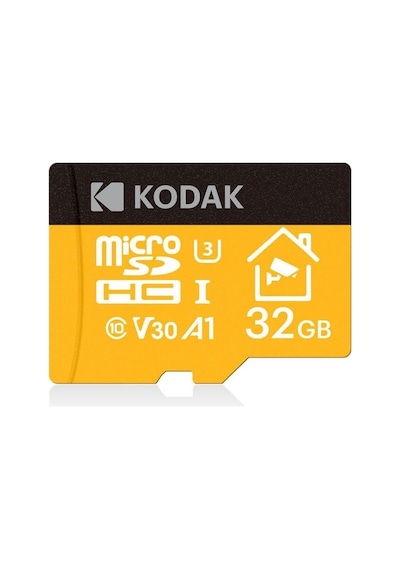 Kodak 32gb Uhs-ı U3/v30/a1 Güvenlik Kamerası İçin Micro Sd Kart Kı330
