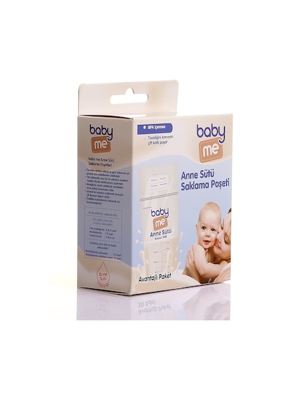 Baby Me Süt Saklama Poşeti 25 Adet