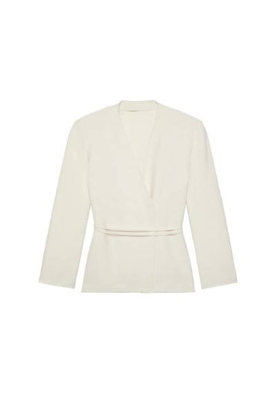 Calvin Klein Hvy Textured Shıne B, Yas, Xxs Krem Kadın Ceket