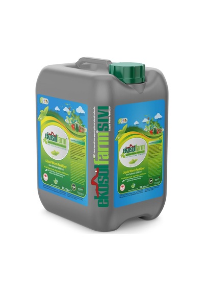 Ayrex Ekosolfarm Sıvı Solucan Gübresi 10 Lt. Organik Gübre 0,250