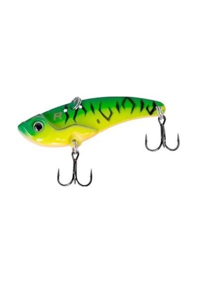 Ryuji Mirror Vib 5.6 CM 15 G Vibrasyon Jig Yem Tiger Glow