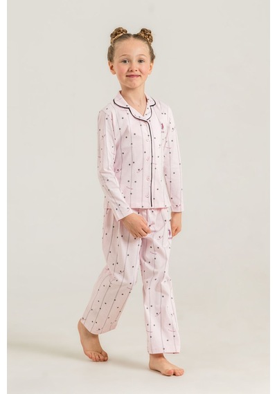 U.S. Polo Assn. Kız Çocuk Gömlek Pijama Takımı Nakışlı Pembe Uzun Kol Pijama Takımı Us2726-c-v2 Us2726-c-v2 U.S. Polo Assn. Kız Çocuk Gömlek Pijama Takımı Nakışlı Pembe Uzun Kol Pijama Takımı Us2726-c-v2 Us2726-c-v2