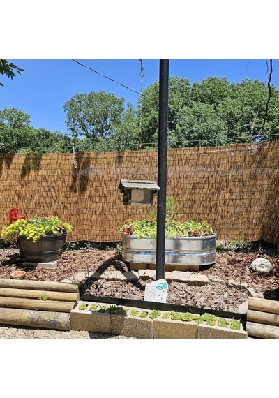Bambu Dış Mekan İçin Gizlilik Çitleri, 50 160 Cm Yüksekliğinde, Dekoratif Perde, Bambu, Veranda, Balkon, Bahç