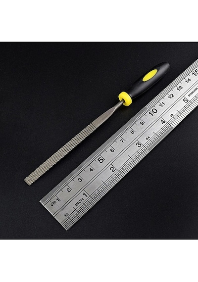 Senbang Ahşap İçin Mini Törpü Seti 14 Cm Plastik Saplı Eğe Takımı 6 Parça