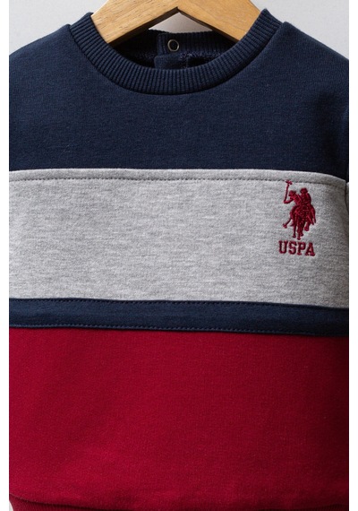 U.S. Polo Assn. Erkek Bebek 2li Takım - Lacivert Lacivert