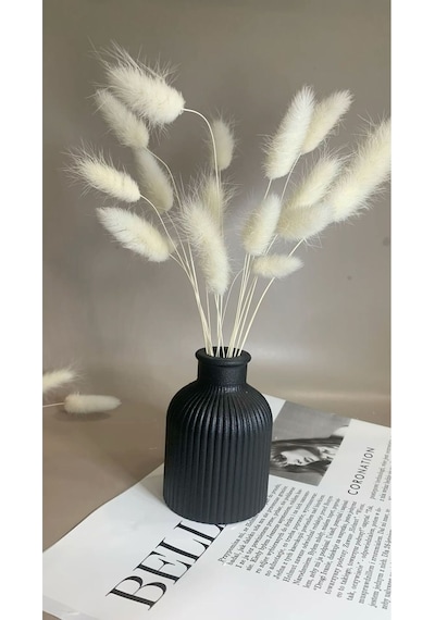 Pinterest Çizgili Dekoratif Siyah Vazo Aksesuar Vazo Diğer