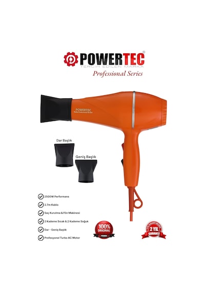 Powertec TR-501 Profesyonel Fön Makinesi