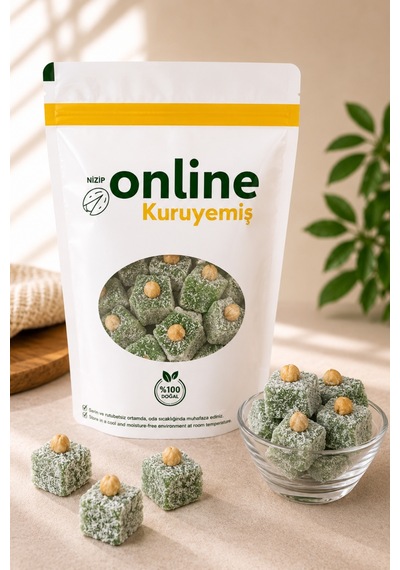 Lokum Fındıklı Muzlu - 500 Gr