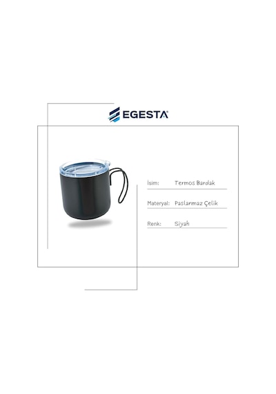 Paslanmaz Çelik Termos Mug - 320ml Vakumlu Seyahat Bardağı - Sızdırmaz Şeffaf Kapaklı Ve Ergonomik Saplı Kamp Kupası - Ofis Ve Dış Mekan İçin Isı Yalıtımlı Modern Kupa Siyah Çok Renkli Paslanmaz Çelik Termos Mug - 320ml Vakumlu Seyahat Bardağı - Sızdırmaz Şeffaf Kapaklı Ve Ergonomik Saplı Kamp Kupası - Ofis Ve Dış Mekan İçin Isı Yalıtımlı Modern Kupa Siyah Çok Renkli
