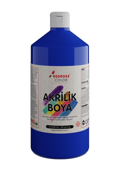 Mavi Akrilik Boya 1000 Gr 0000 Clear