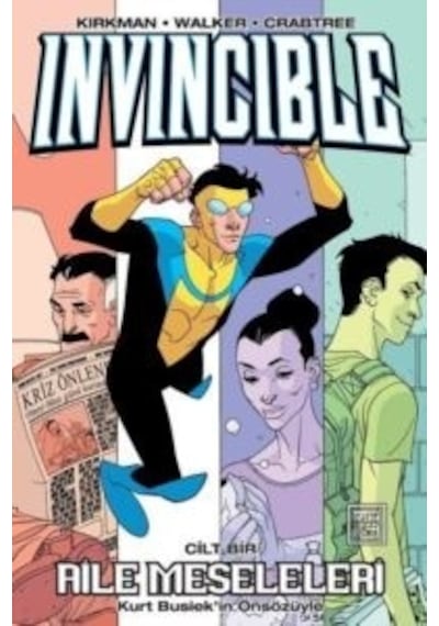 Invincible Cilt 1 - Aile Meseleleri - Robert Kirkman - Athica Yayınları