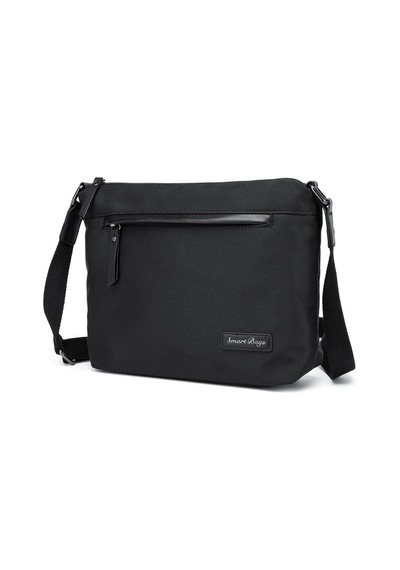 Smart Bags Twill Dimi Kumaş Postacı Kadın Çantası 3330 Siyah