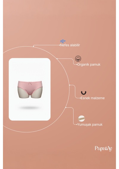 Papatay 7423 Standart Boy Normal Bel Yumuşak Kumaşlı Hava Alabilen Çok Renkli 5'li Paket Kadın Bikini Külot Çok Renklii Çok Renklii Papatay 7423 Standart Boy Normal Bel Yumuşak Kumaşlı Hava Alabilen Çok Renkli 5'li Paket Kadın Bikini Külot Çok Renklii Çok Renklii