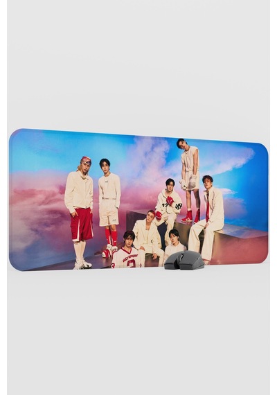 Stray Kids V3 90x40 Xxl Gaming Kauçuk Kaymaz Taban Mouse Pad Fare Altlığı