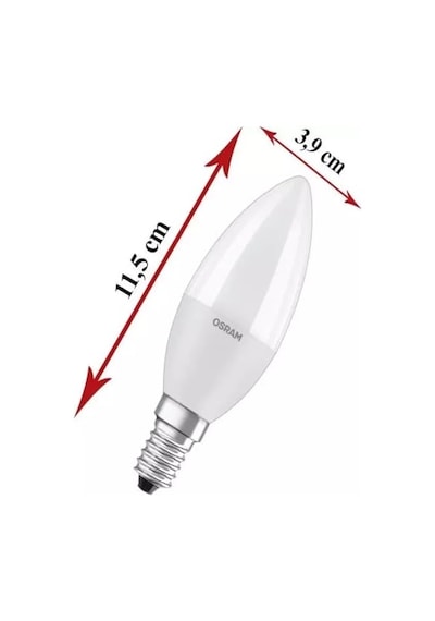 Value Clb60 7 5w 827 3 Lü E14 Duy Sarı Işık 2700k Led Mum Ampul Diğer