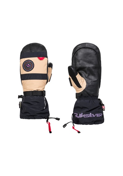 Quıksılver Quiksilver Austen Sweeten Gore-tex Mitt Erkek Kahverengi Eldiven Cld0 Siyah