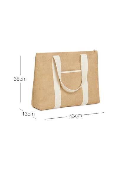 Ocean Home Textile Soğuk Tutucu Çanta 43 X 35 X 13 Cm Açık Bej