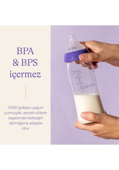 Lansinoh Natural Wave Cam Biberon 240 ML