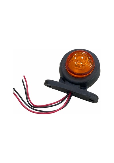 12v-24v Takoz Lambası Mini 3 Ledli Kırmızı-sarı
