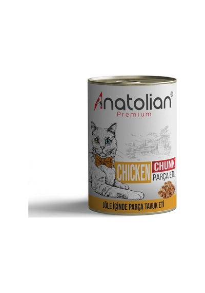 Anatolian Premium Adult Chicken Tavuklu Yetişkin Kedi Konserve 400 G