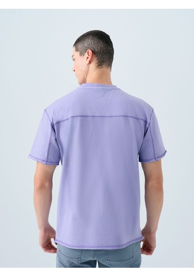 LOFT Loose Fit Erkek Tshirt K.kol Lf2038697 Q1.v1 Lila