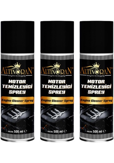 Altın oran Susuz Motor Temizleme Spreyi 500 ML (3 Adet)