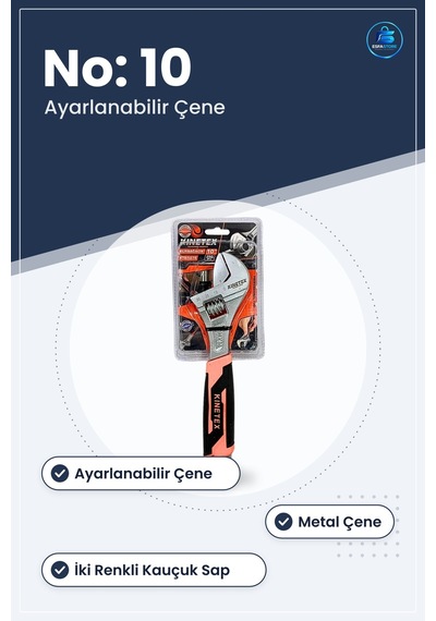 Kurbağacık Ayarlanabilir Anahtar No: Çok Amaçlı Tesisat Aleti Ev