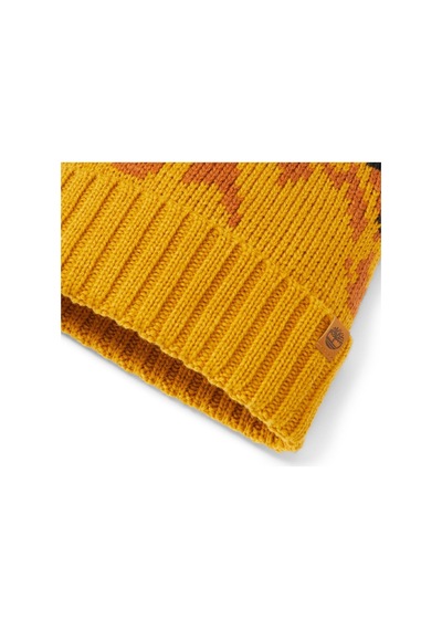 B0a5zwjefm1-r Timberland Mountain Jacquard Hat Erkek Kahve B0a5zwjefm1-r Kahve