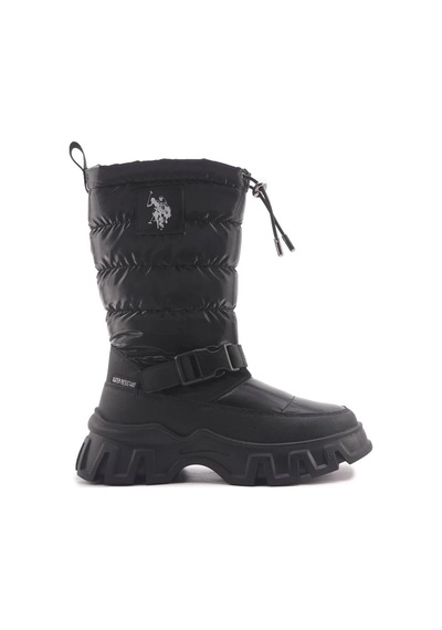 U.S. Polo Assn. U.s Polo Assn. 101916420 Poretta Siyah Kız Çocuk Çizme Siyah